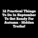 32 Practical Things to Do in September to Get Ready for Autumn