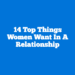 14 Top Things Women Want In A Relationship