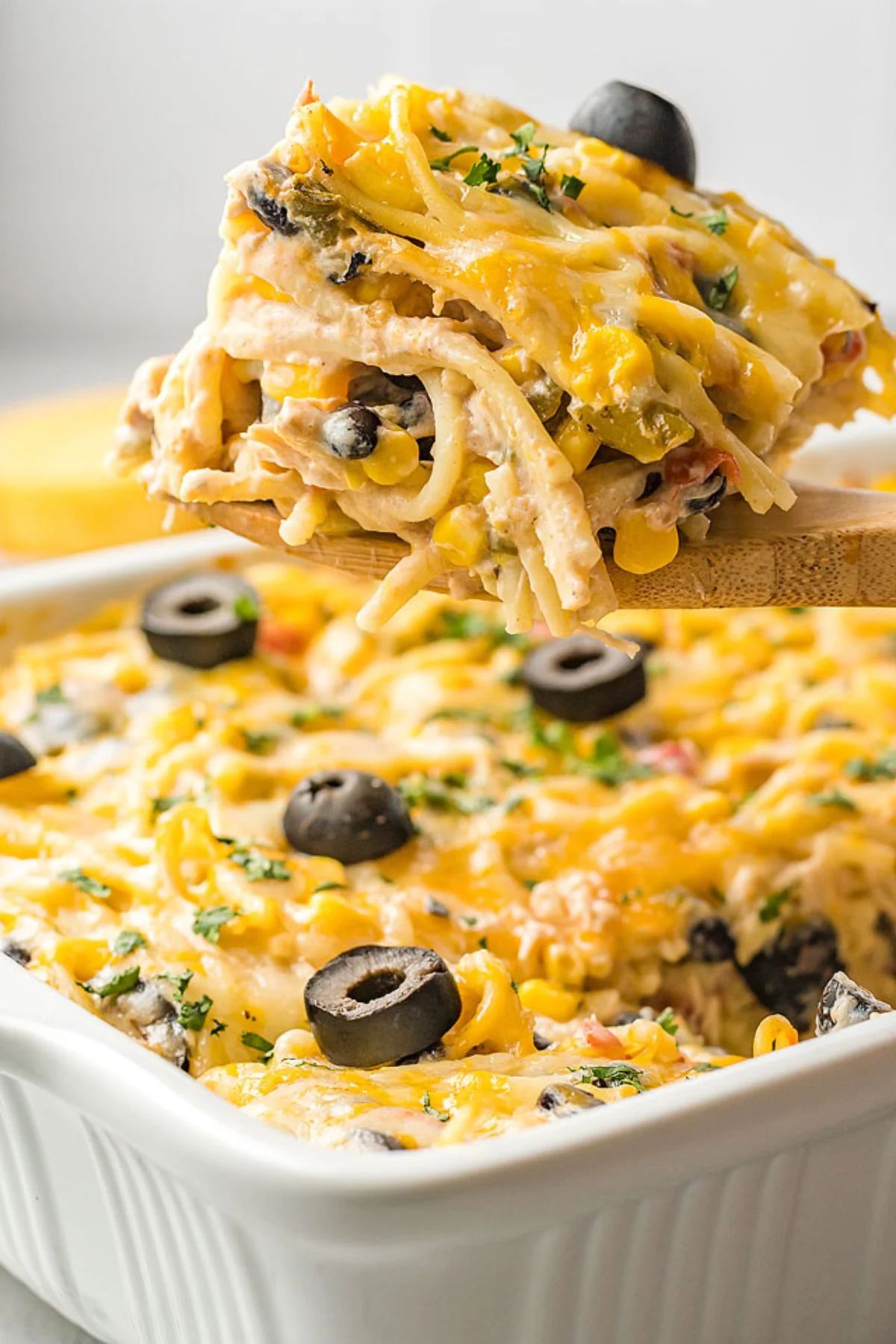  Fiesta Chicken Pasta Casserole Bake