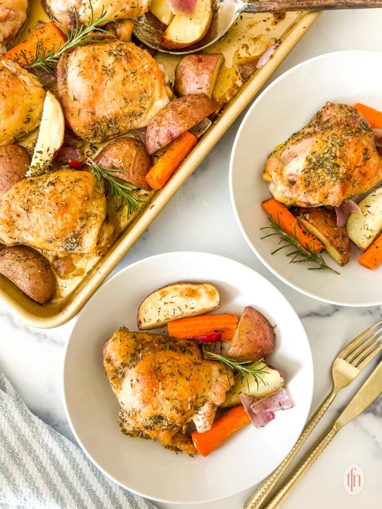 Sheet Pan Chicken Thighs