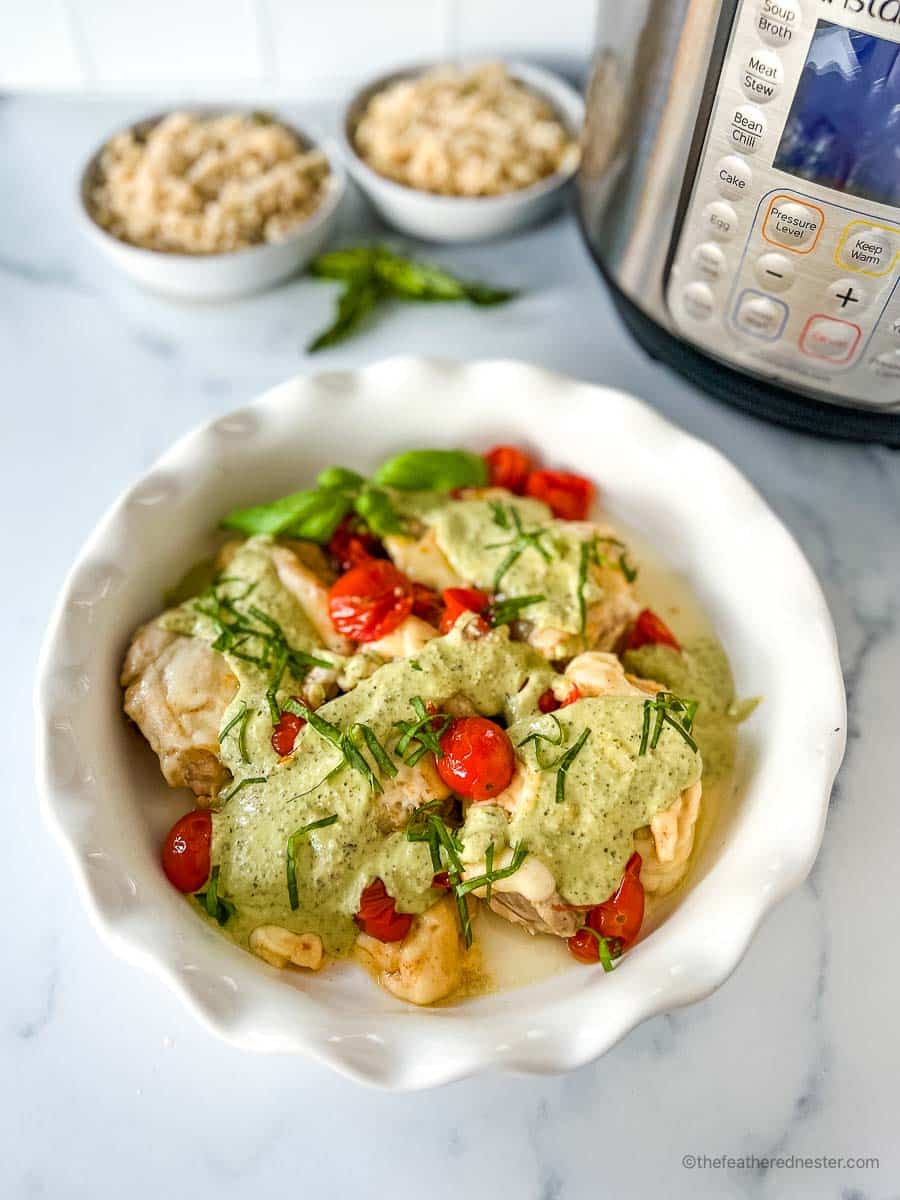  Instant Pot Pesto Chicken