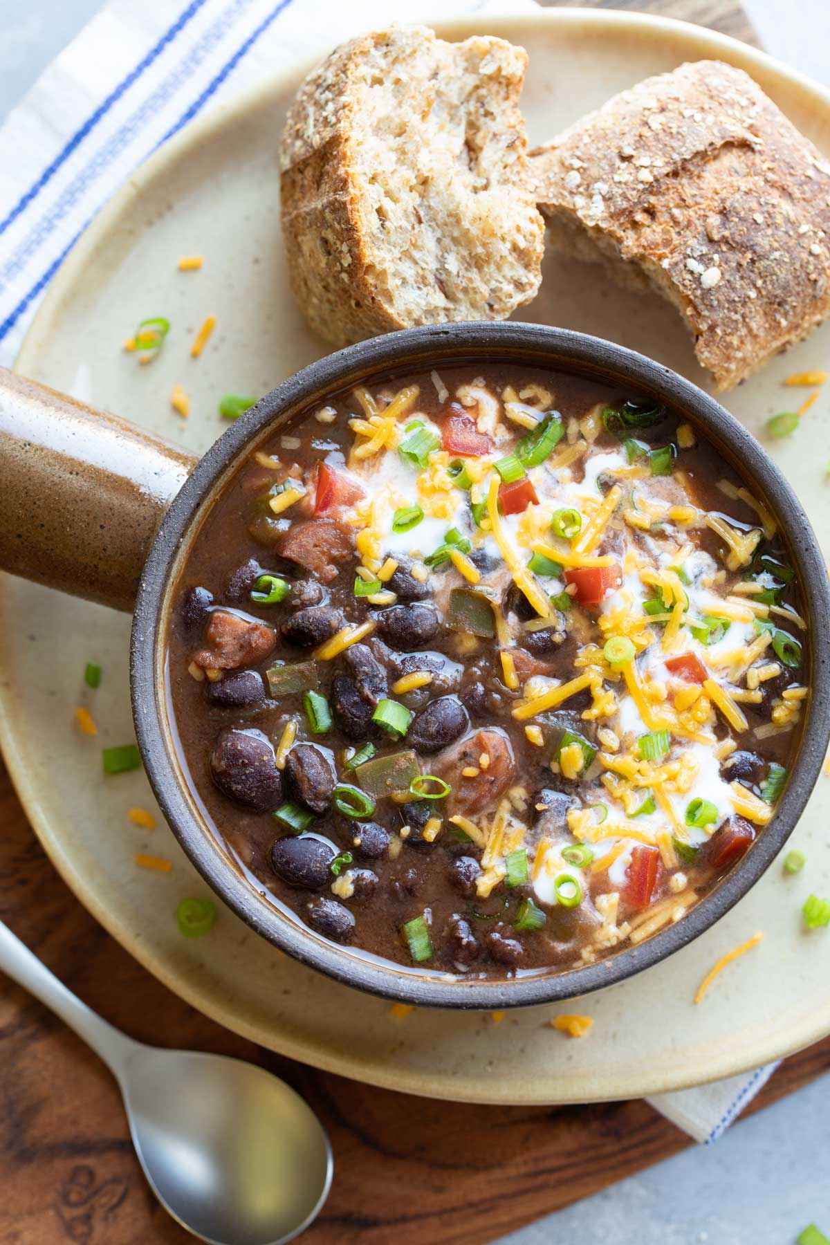 Instant Pot Black Bean Soup