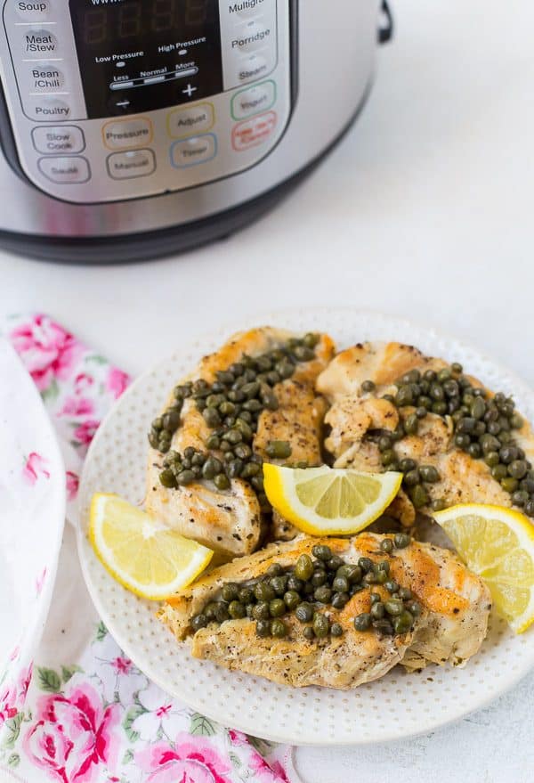 Healthy Chicken Piccata