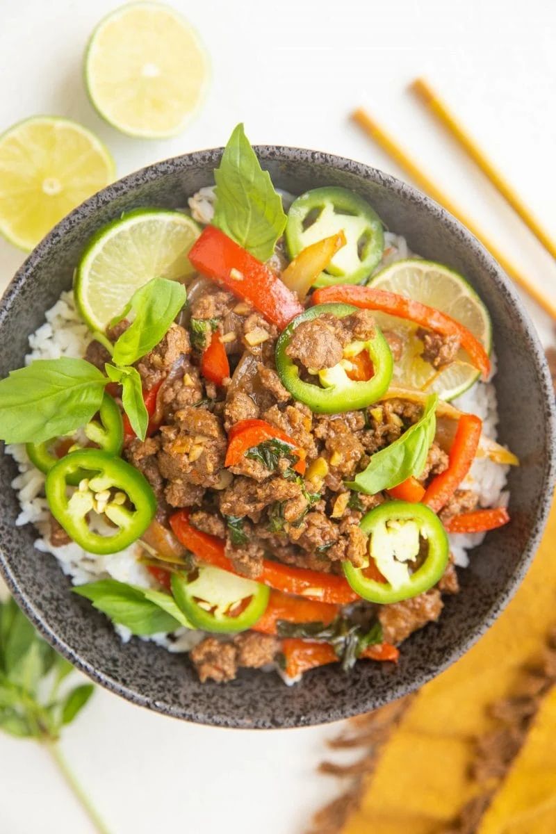  30-Minute Thai Basil Beef