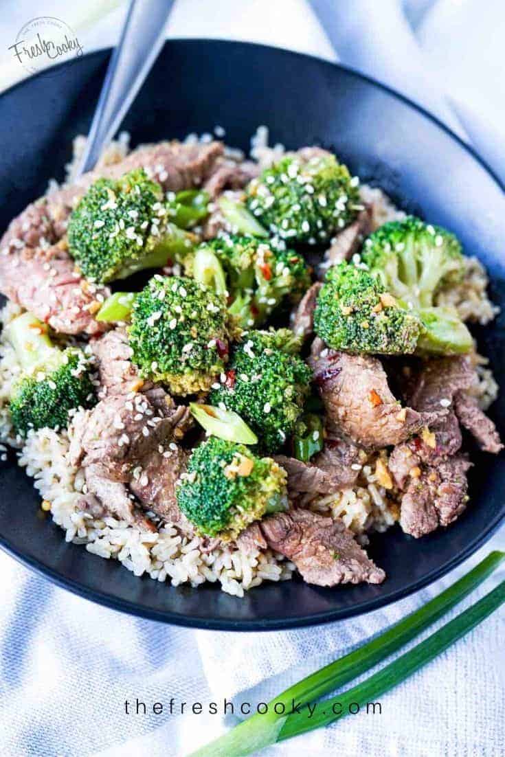 Healthy Beef and Broccoli