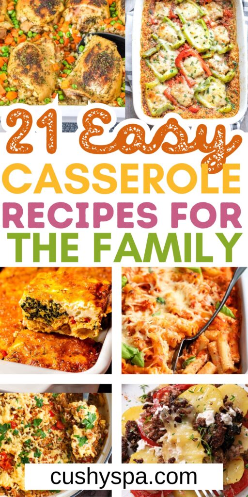 recipes for casseroles