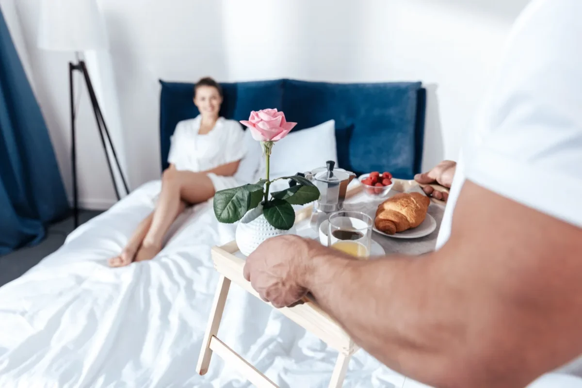 breakfast in bed