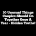 30 Unusual Things Couples Should Do Together Once A Year