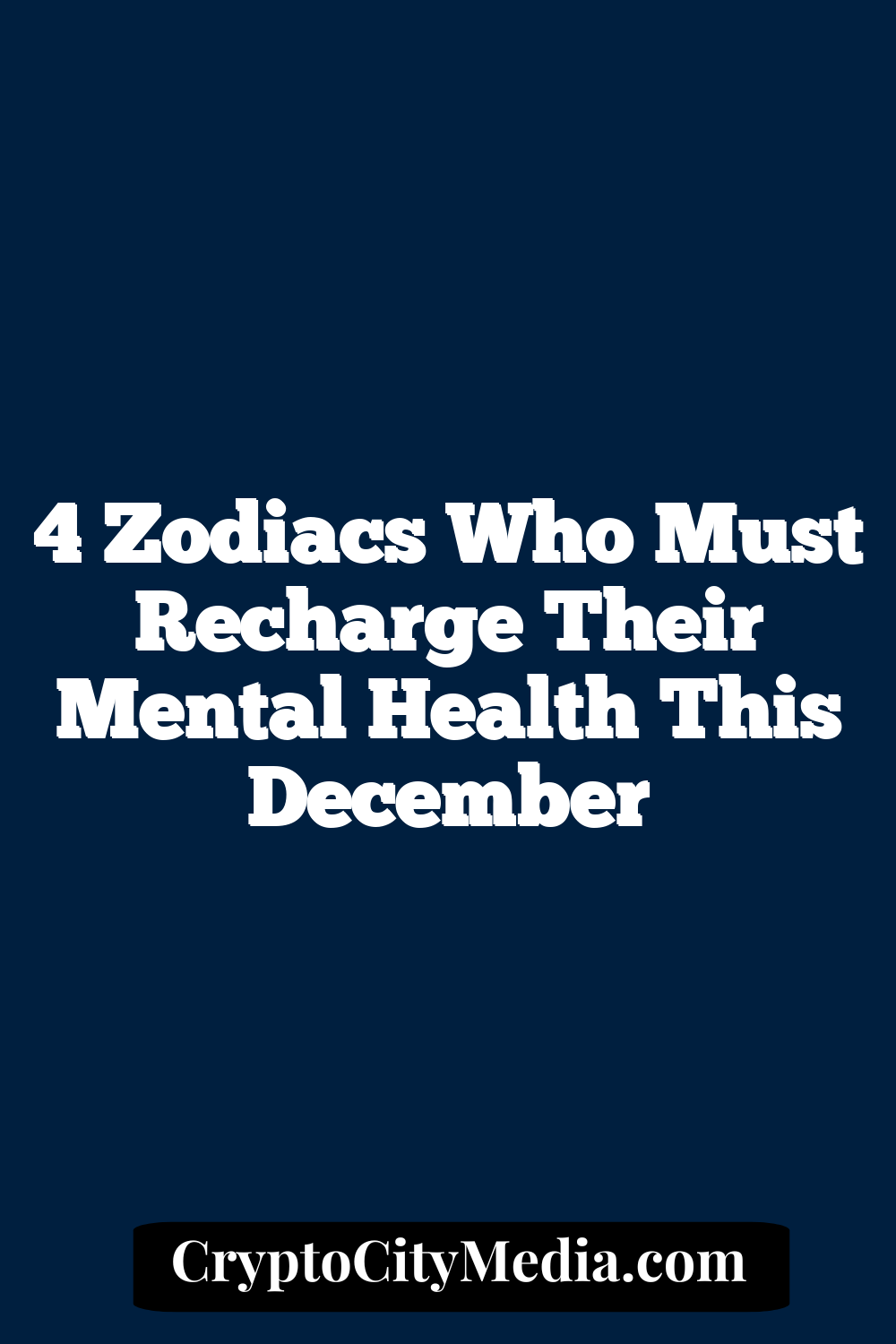 4 Zodiacs Who Must Recharge Their Mental Health This December