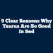 9 Clear Reasons Why Taurus Are So Good In Bed