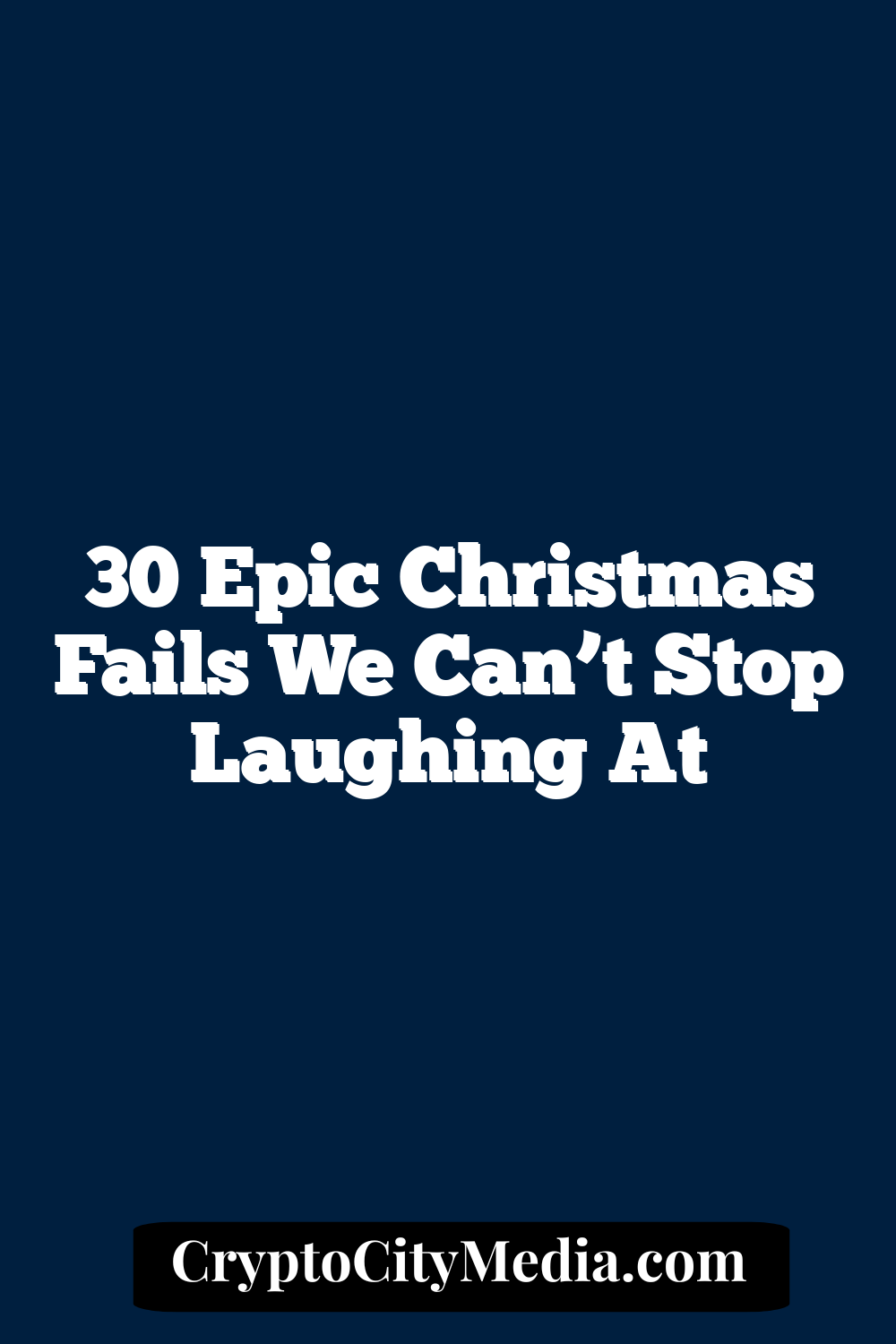 30 Epic Christmas Fails We Can’t Stop Laughing At