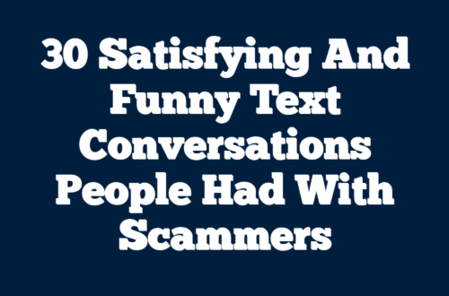 30 Satisfying And Funny Text Conversations People Had With Scammers