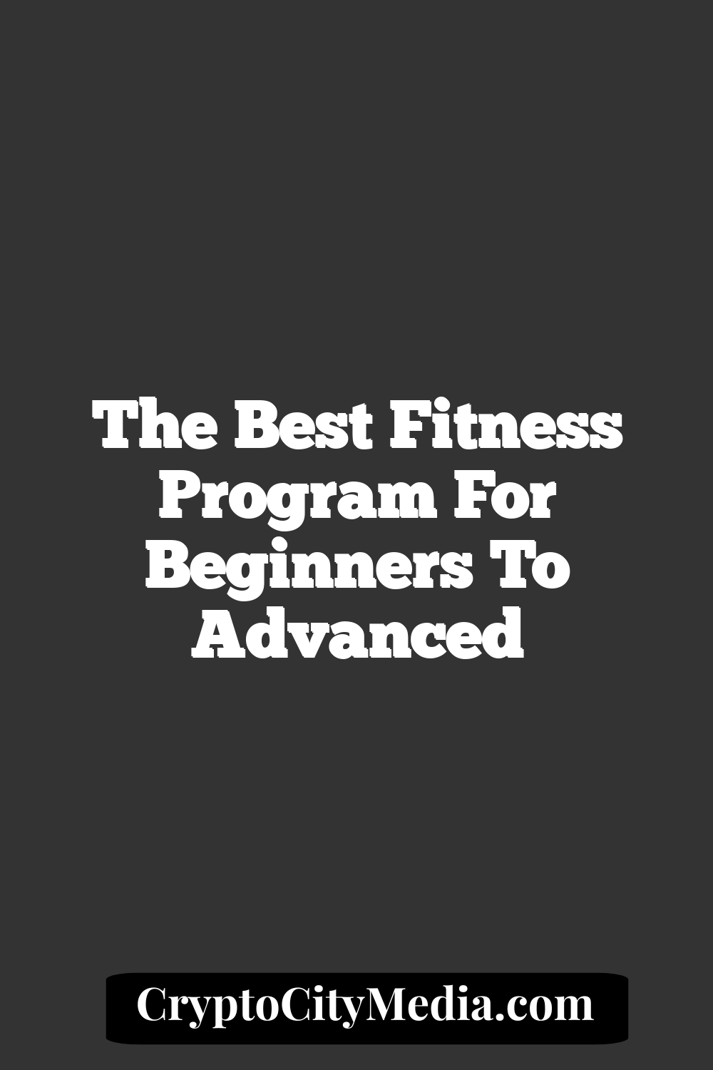 The Best Fitness Program For Beginners To Advanced