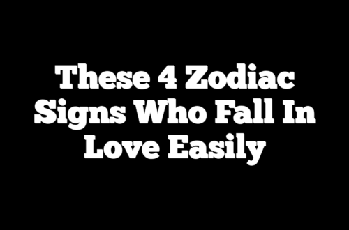 These 4 Zodiac Signs Who Fall In Love Easily